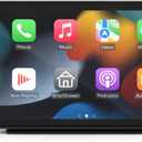 Wireless Carplay Screen for Car,7" Portable Apple Carplay and Android auto, GPS Navigation, Mirror Link, Siri & Voice Control