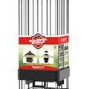 Squirrel Shield Steel Hanging Squirrel-Resistant Seed/Suet Bird feeder - 3.2-lb