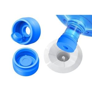 Gofriipai 3 and 5 Gallon Water Jug Cap, Silicone Reusable Replacement Cap, Non Spill Bottle Caps for 55mm Bottle Water Dispenser Caps - Pack of 2