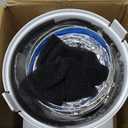 VIWINVELA 3 IN 1 Indoor Dryer Vent Kit Filter Bucket for Electric Dryer with 4-Inch by 5-Feet Proflex Duct (Silver)