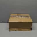 Mumufy 10 Pcs Glass Crystal Taper Candle Holders Clear Glass Candlestick Holder Fit 0.8 Inch Candles Crystal Decorative Candle Stand Centerpiece Table Wedding Dining Party (Classic,Brown)