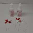 Plastic Spray Bottle 2 Pack, 32 Oz, All-Purpose Heavy Duty Spraying Bottles Leak Proof Mist Empty Water Sprayer for Cleaning Solution, Essential Oils, Hair, Planting, Pet with Adjustable Nozzle - Red