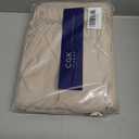 Wrap Around Dust Ruffle Bed Skirt - Cream - for King Size Beds with 18 Inch Drop - Easy Fit Elastic Strap - Adjustable Pleated Bedskirt w/Brushed Fabric - Wrinkle Free - for Women, Men, Kids & Teens