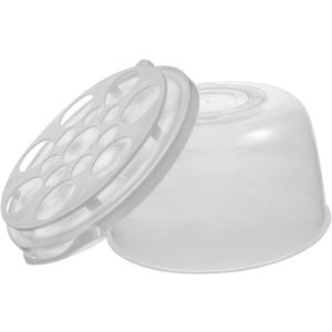 PRETYZOOM Tall Cake Box Cupcake Carrier Lid Insulated Cake Carrier for Cheesecake Dessert Saver Airtight Cover