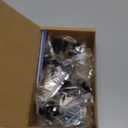 Ravinte 10 Pack Cabinet Knobs Black Kitchen Cabinet Knobs Round Dresser Drawer Pulls Closet Door Pulls 1-1/5 Inch