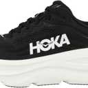 Hoka Womens Bondi 9 (7, Black/White)