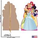 Cardboard People Princess Collage Life Size Cardboard Cutout Standup - Disney