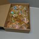 10pcs 24K Colorful Artificial Flower Rose Rainbow Rose Gift Mother's Day Birthday Party Women Gifts Wedding Decorations (10pcs)