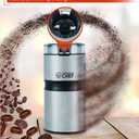 Commercial Chef Coffee Grinder, 2.1-Oz. Capacity, Kitchen Appliance Grinds Coffee, Herbs or Spices, 200 Watt, One-Touch Pulse Control, CHCG21SSA6, Stainless Steel