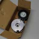 Belt Tensioner Drive Belt Tensioner Pulley Assembly for Infiniti Qx50 2.0L 2018-2023 No.119555NA1A/11955BV80A Metal 1 Pc