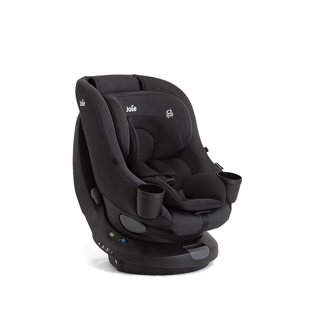 Joie Chili Spin 360 2-in-1 Rotating Convertible Car Seat with a 360 Spin and Easy Installation - Lower Anchor Attachment or Vehicle Belt Installation (Shale), Manufacturing date: 2024/08/26