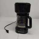 Toastmaster 12-Cup Digital Touchscreen Drip Coffee Maker - Programmable Automatic Coffee Machine - Kitchen Appliance with Keep Warm Setting