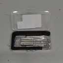 Magnetpro Neodymium Rectangular Magnets 45 lbs Force 1.57" x 0.53" x 0.20" with Countersunk Hole and Steel Capsule, Strong Household and Industrial Rare Earth Magnet with Screws Pack of 8 (Bright Silver)