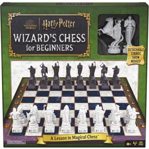 Spin Master Games, Wizarding World of Harry Potter Chess Teacher, Beginner Chess Set, Learn to Play Game for Beginners, Strategy Game for Muggles, for Kids & Family, 2 Players, for Ages 8 & Up