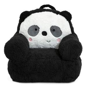 Delta Children Panda Cozee Buddy Chair, Black/White