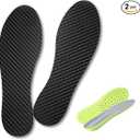 1 Pair Rigid Carbon Shoe Inserts & Foot Plates for Men Women, Hallux Rigidus, Turf Toe, Morton's Toe (11.85"/ 300mm - Women's 13,5 Men's 12.5)
