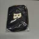 Graduation Gifts for Him - Crossbody Bag for Men, Sling Bag / Waist Pack for Travel & Sports, Initial White L, Black