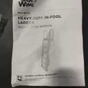 Blue Wave 
Heavy Duty In-Pool White Ladder for Above Ground Pools