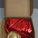 Jetec 4 in 1 17.7 Inch Giant Inflatable Christmas Ball PVC Christmas Ornaments Ball Connected and Fixed Outdoor Indoor Decorations Xmas Blow up Ball for Yard Lawn Holiday(Red)