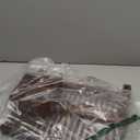 HBlife Dish Rack,Teak Folding 2Tier Collapsible Drainer Dish Drying Rack with Utensils Flatware Holder Set