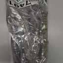 AUBELL Tactical Dog Leash Heavy Duty,4-6ft Reflective Strong No Pull Bungee Leash for Medium Large Dogs with Comfortable Padded Double Handle, Car Seat Belt,360 Degree Rotating Carabiner, Grey