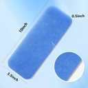 20 Pack Ceiling Fan Filters, Blue Ceiling Fan Filters for Blades,Easy-Stick Universal Air Filter for Common Household Contaminants