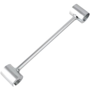 Hinges Gap Adjusting Wrench Adjustable Wrench Tool for Round Bolt Standard Gauge Easy to Use Portable Manual Tool Repair Tool, Silver L