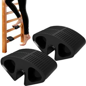 Dorm Bed Ladder Foot Support  Non-Slip Silicone Step Pad for Loft Beds, Dorm Beds, and Bunk Beds, Compatible with 0.77 Inch Round Rails, Fits Most College Dorm Bed Ladders, Protects Your Feet