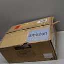 LEDIARY 20" Caged Ceiling Fan with Light and Remote, Low Profile Flush Mount Fandelier, Black Bladeless Enclosed Small Fan Lights Ceiling Fixtures, Rustic Farmhouse Style for Bedroom, Outdoor