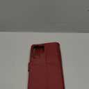 MONASAY Wallet Case Compatible for Galaxy S23 Ultra 5G,[RFID Blocking] Flip Folio Leather Cell Phone Cover with Credit Card Holder, 6.8 inch, Burgundy
