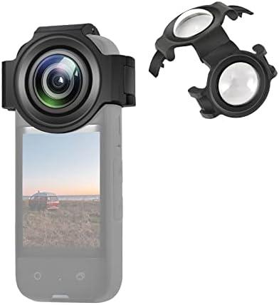 Upgrade Lens Guard for Insta360 X3 Protective Cover Case for Insta360 Camera Accessories(Optical Glass Lens Cap)