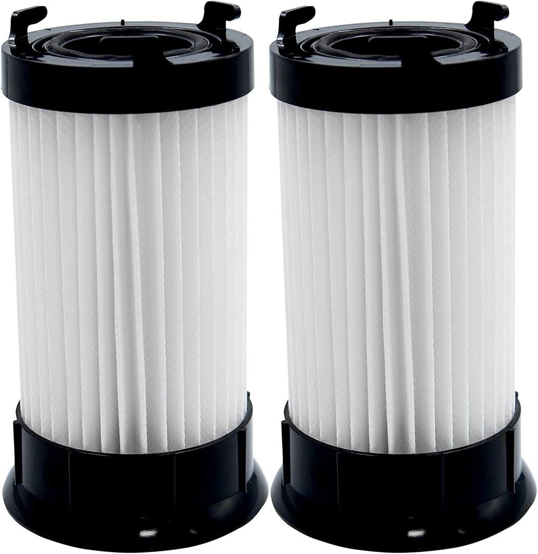 (2 pack) Vacuum Filter Replacement For Eureka Part DCF4, DCF-4,DCF-18, 4704BLM, 4702A, 4704BLU, 4704FRD, 4704LMP, 4704LTA 4704ONG, 4704PNK, 4704PUR 63073C, 62132, 63073, 3690, 18505