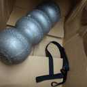 Rollga Foam Roller - High Density Foam Roller for Back Pain Relief, Deep Tissue Massage & Muscle Recovery. Physical Therapy Exercise Tool for Neck, Back, Legs, & Feet. Yoga & Pilates Roller