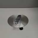 9.45inch Stainless Steel Induction Cooktop Adapter Plate, Heat Diffuser for Glass and Electric Cooktop, Detachable Handle