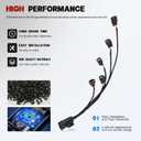 HAR001R Right Fuel Injector Rail Harness Fit for Suburban Tahoe Silverado 1500 Sierra 2500 3500 Yukon Escalade 2014-2023
