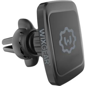 WixGear Magnetic Phone Holder for Car, Twist-Lock Air Vent Car Phone Holder with Swift-Snap Technology, Secure Grip Car Phone Mount, Compatible with All Smartphones, Strong Magnets