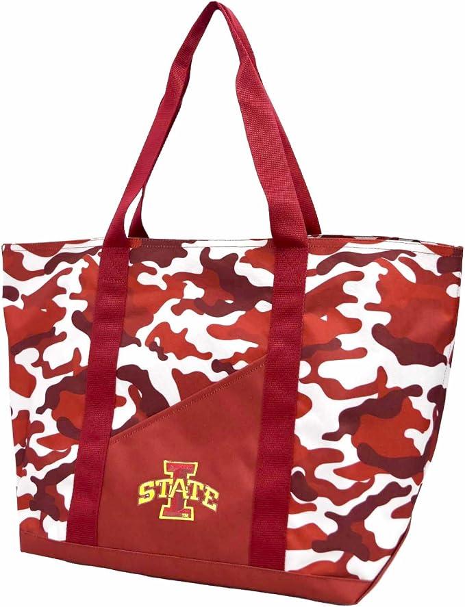 Littlearth Unisex-Adult NCAA Iowa, U of Super-Duty Camo Tote, Team Color, One Size