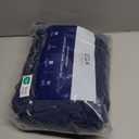 Navy Blue Duvet Cover Queen Size - Extra Soft Queen Size Duvet Cover - Lightweight, Comfy & Breathable - Easy Care & Fade Free with Zipper Closures and Ties - 90" x 90" Inches - Comforter Not Included