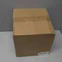 Natural Marble White Tissue Box Cover, Heavy Duty Nature Stone Tissue Box Holder, Elegant & Luxurious Grey Square Toilet Tissue Box Holder for Bathroom, Bedroom, Living Room, Office