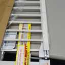Cumbor 29.7-51.5 in Extra Wide Baby Gate for Stairs, Dog Gate Indoor White