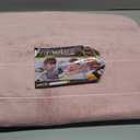Yimobra Large Bath Mat 36"x24", Super Soft Quick Dry Memory Foam Bathroom Rug, Water Absorbent, Non Slip Backing Machine Washable for Tub Shower, Thick Comfort Support, Pink