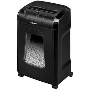 Fellowes Powershred 12 Sheet Cross-Cut Paper Home Office Paper Shredder, 19.50" H x 9.69" W x 13.44" D