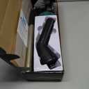 Leebein Electric Spin Scrubber, 2025 New Cordless Cleaning Brush Bathroom Scrubber, IPX7 Waterproof Shower Scrubber with 7 Brush Heads, Extendable Long Handle and 2 Speeds Scrubber for Bathtub Floor (Black)