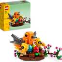 LEGO Birds Nest Building Toy Kit, Seasonal Display for a Table or Shelf, Fun Build for Kids Ages 9 and Up, 40639