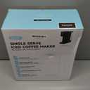 Tastyle Single Serve Hot & Iced Coffee Maker with Strong Brew, 40oz Removable Reservoir, 6 Brew Sizes, Compatible with K Cup and Grounds, Compact for Home, Office, RV and Dorm, Gray (2.0 Version)