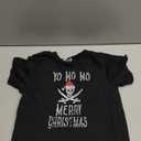 Holiday Pirate Yo Ho Ho Merry Christmas Santa Hat Boating T-Shirt Small
