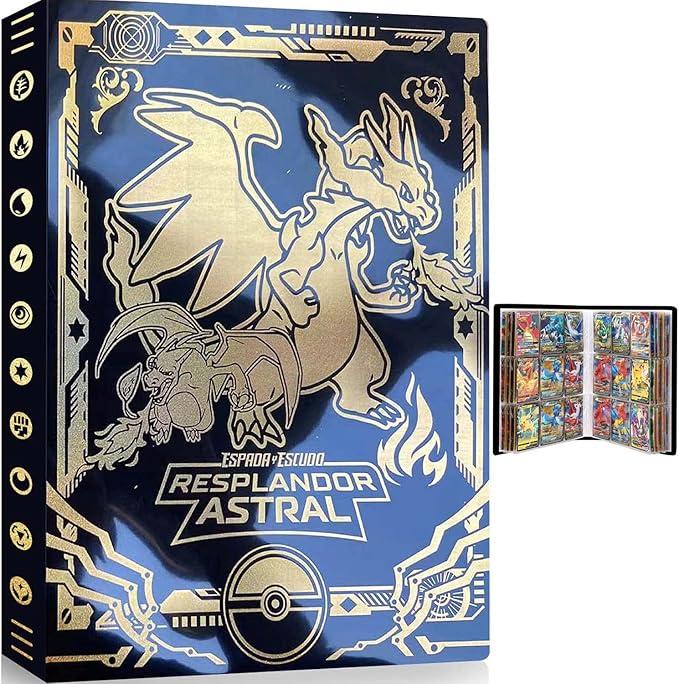 Large Card Album Holder, 9-Pocket Card Binder, Card Sleeves Book For Protection Of Trading Cards, 24 Pages Holds Up To 432 Cards - WY4