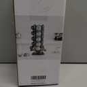 FlagShip Vertuo Pod Holder Coffee Pod Carousel Stand Storage for Nespresso Vertuoline, Small Size 360-Degree Rotation Wire Metal Black (20 Pods Capacity)