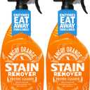 ANGRY ORANGE Pet Stain Remover for Dog Urine and Stains - Enzyme Cleaner - Citrus - Value 2 pack