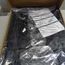 SPACEKEEPER Folding Hand Truck, 500 LB Heavy Duty Luggage Cart, Utility Dolly Platform Cart with 6 Wheels & 2 Elastic Ropes for Luggage, Travel, Moving, Shopping, Office Use, Black